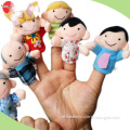 cute plush animal finger puppet